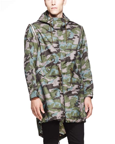 givenchy camouflage parka|givenchy coats for women.